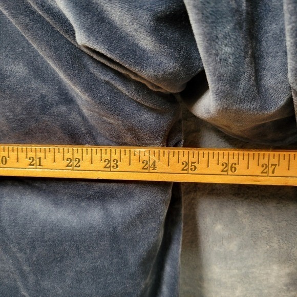 The Comfy Wearable Blanket Hoodie Sherpa Lined Oversized Blue One Size - Picture 4 of 7